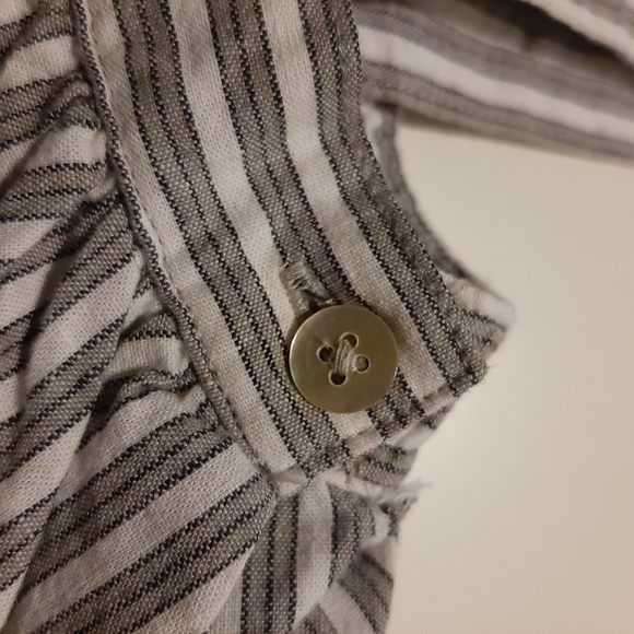 Rylee & Cru Pinafore Dress, Railroad Stripe, 6-12 months - Picture 7 of 7